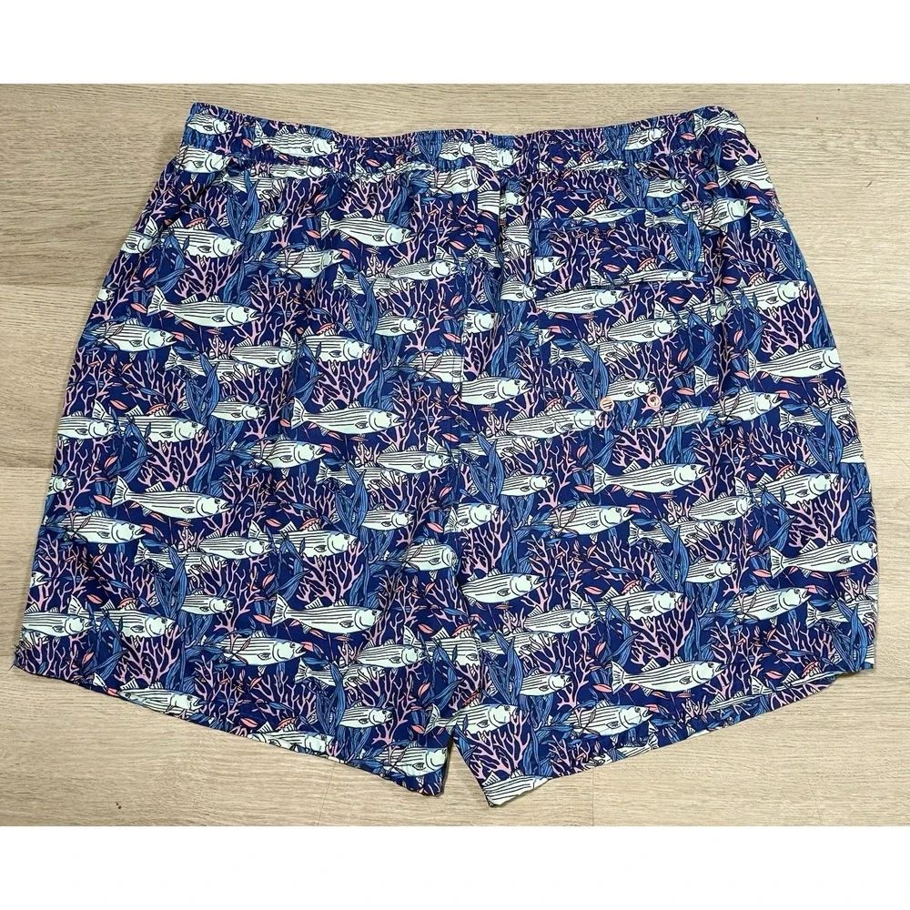 Vineyard Vines Chappy Swim Trunks Men's Size 42 Fish Coral 7